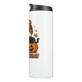 Bouteilles Isothermes Chat d'Halloween mignonne en costume Citrouille Cl (Tourné sur la droite)