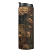 Bouteilles Isothermes Chat doré gothique Steampunk (Tourné sur la droite)