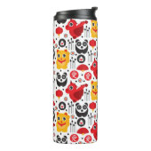 Bouteilles Isothermes Chat, dragon, et panda chanceux de la Chine (Tourné sur la gauche)