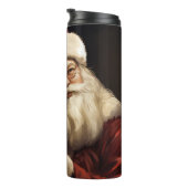 Bouteilles Isothermes Chat du Bengale avec Noël du Père Noël (Tourné sur la droite)