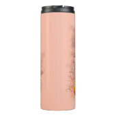 Bouteilles Isothermes Chat effrayé par Citrouille Fun Halloween caractèr (Dos)