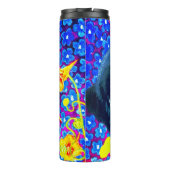 Bouteilles Isothermes Chat en fleurs (Dos)