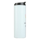 Bouteilles Isothermes Chat en lunettes de soleil&Caméra&Café  (Tourné sur la gauche)