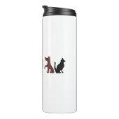 Bouteilles Isothermes Chat et chien (Tourné sur la droite)