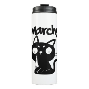 Bouteilles Isothermes Chat Funny Anarchie Halloween Animaux Pour Femmes 