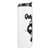 Bouteilles Isothermes Chat Funny Anarchie Halloween Animaux Pour Femmes  (Tourné sur la gauche)