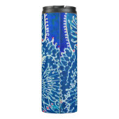 Bouteilles Isothermes Chat gothique bleu (Dos)