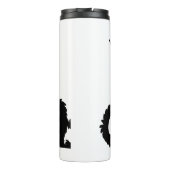 Bouteilles Isothermes Chat grincheux (Dos)
