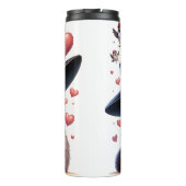 Bouteilles Isothermes Chat grincheux dans le chapeau supérieur (Dos)