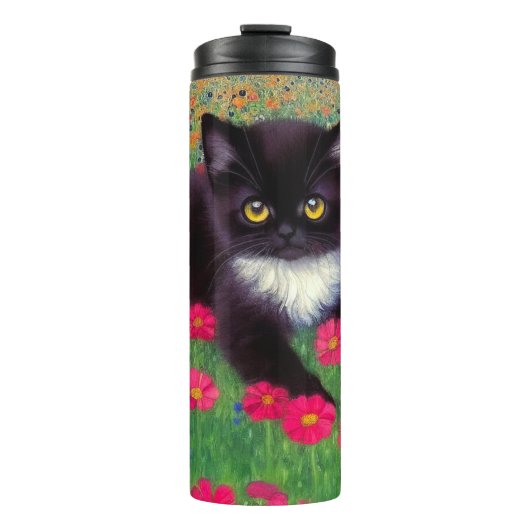 Bouteilles Isothermes Chat Gustav Klimt Tuxedo (Devant)