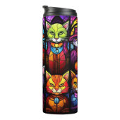 Bouteilles Isothermes Chat Kitty éffrayant (Tourné sur la droite)