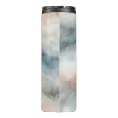 Bouteilles Isothermes 🐾 Chat Love - beauté cheveux longs en aquarelle (Dos)