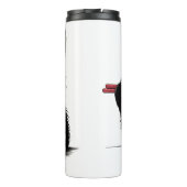 Bouteilles Isothermes Chat Manger Ramen nouilles drôle (Dos)