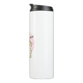 Bouteilles Isothermes chat mignon (Tourné sur la droite)