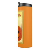 Bouteilles Isothermes Chat noir d'Halloween (Tourné sur la droite)