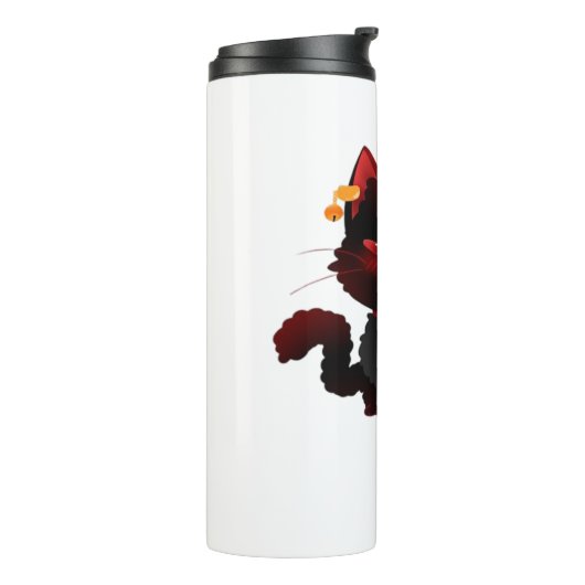 Bouteilles Isothermes Chat noir Éffrayant avec cloches Classic T-Shirt (Tourné sur la gauche)