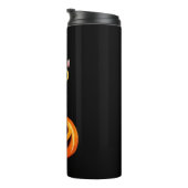 Bouteilles Isothermes Chat noir Halloween Design - Art Citrouille Éffray (Tourné sur la droite)