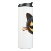 Bouteilles Isothermes Chat noir Jack o'Lantern Emoji T-shirt classique (Tourné sur la gauche)