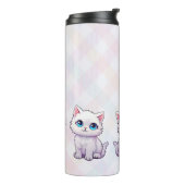 Bouteilles Isothermes Chat rose (Tourné sur la gauche)