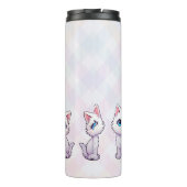 Bouteilles Isothermes Chat rose (Dos)