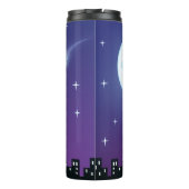 Bouteilles Isothermes Chat Sous Le Feu Lune (Dos)