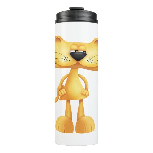 Bouteilles Isothermes Chat suspect (Devant)