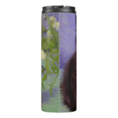 Bouteilles Isothermes Chat Van Gogh avec fleurs blanches (Dos)