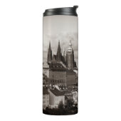 Bouteilles Isothermes Château de Prague avec Cathédrale Saint Vitus en t (Tourné sur la gauche)