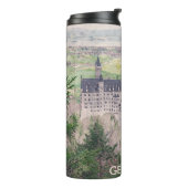 Bouteilles Isothermes Château Retro Neuschwanstein en Allemagne (Tourné sur la gauche)
