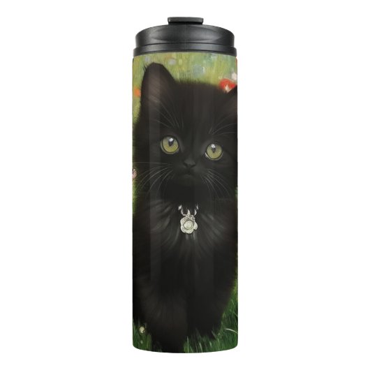 Bouteilles Isothermes Chaton de Gustav Klimt (Devant)
