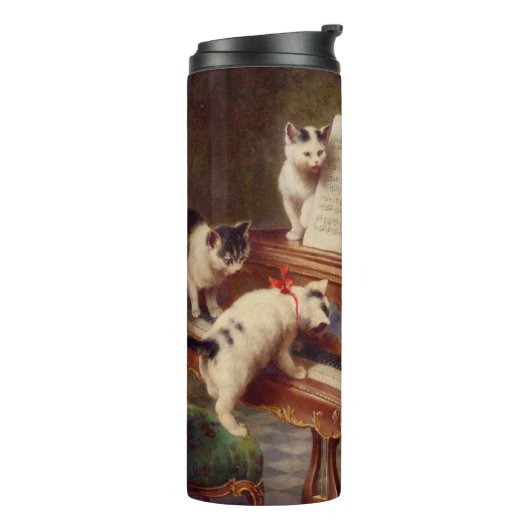 Bouteilles Isothermes Chatons et piano (Tourné sur la gauche)