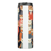 Bouteilles Isothermes Chats en tumbler (Dos)