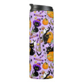 Bouteilles Isothermes Chats noirs citrouille Halloween Candy (Tourné sur la droite)