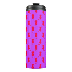 Bouteilles Isothermes Chats Rouges Fantaisistes Forever Lilac
