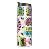 Bouteilles Isothermes Chats Tumbler (Tourné sur la droite)