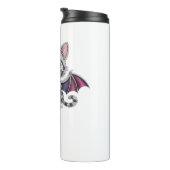 Bouteilles Isothermes chatte brodée T-shirt classique (Tourné sur la droite)