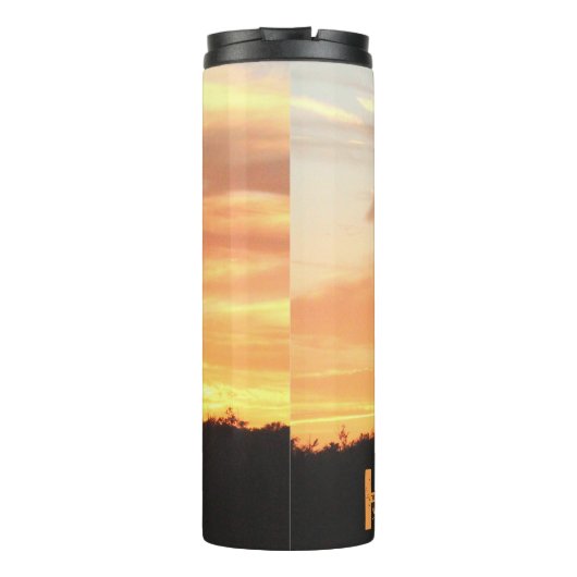 Bouteilles Isothermes Chaud Sunset (Dos)