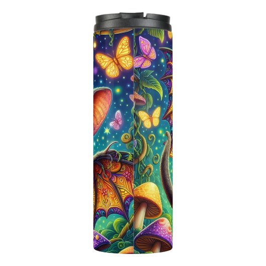 Bouteilles Isothermes Chauve-souris à fleur (Dos)