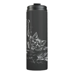 Bouteilles Isothermes Chauve-souris plongeante - par BurnsInHell
