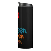 Bouteilles Isothermes Chauves-souris d'Halloween ! (Tourné sur la droite)