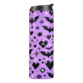 Bouteilles Isothermes chauves-souris violette (Tourné sur la gauche)