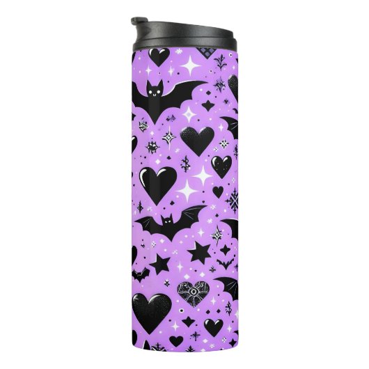 Bouteilles Isothermes chauves-souris violette (Tourné sur la droite)