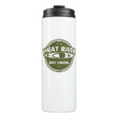 Bouteilles Isothermes Cheat River, Virginie-Occidentale (Devant)