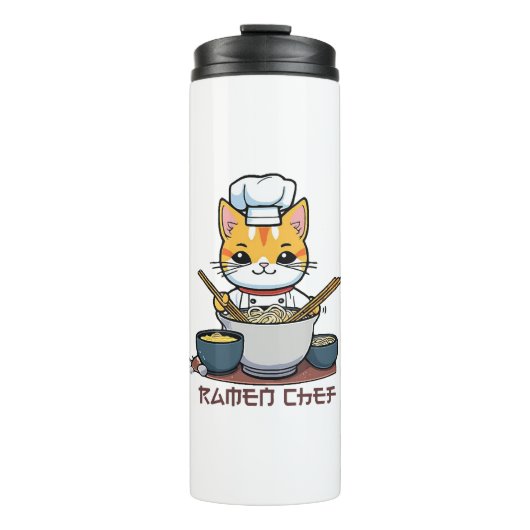 Bouteilles Isothermes Chef de Ramen (Devant)