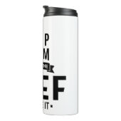 Bouteilles Isothermes Chef Travail Titre du travail Cadeau (Tourné sur la droite)