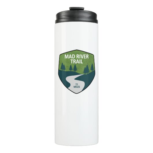 Bouteilles Isothermes Chemin de la rivière Mad Dayton Ohio (Devant)