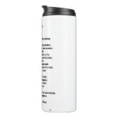 Bouteilles Isothermes Chemin de la vie Prière (Tourné sur la droite)