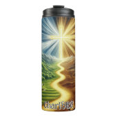 Bouteilles Isothermes Chemin vers la croix éclairée (Devant)