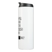 Bouteilles Isothermes CHEMINOT, JE GARDE LA LIGNE (train) (Tourné sur la droite)