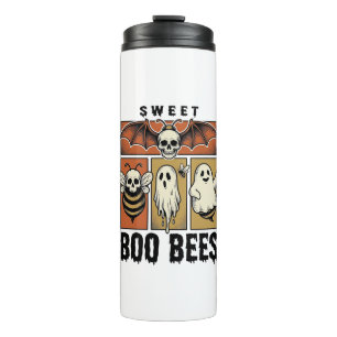 Bouteilles Isothermes Chemise abeille fantôme Gravure vintage Pun Hallow